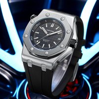 New Men's Sports Fashion Quartz Watch, Exquisite Design, Trendy and Fashionable, Luminous Display, Silicone Strap Watch, Electronic Quartz Movement, Suitable for Men, Ideal Gift for Friends - Suitable