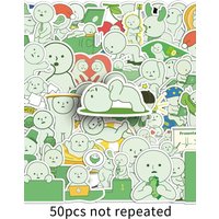 AliExpress FANLU 50PCS Smiski Stickers Cute Cartoon Image Decals Kids Toys Graffiti DIY Fridge Laptop Phone Guitar Bike Skateboard Decoration