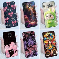 For Nokia G50 Case Cute Love Heart Rabbit Design Casing Soft Silicone Black Phone Case For Nokia G50 G 50 NokiaG50 5G Back Cover