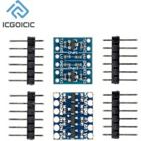 10pcs 2/4 Channel IIC I2C UART SPI Logic Level Converter Bi-Directional Module 5V to 3.3V Tool