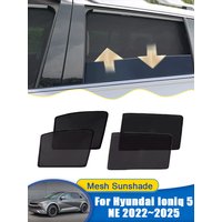 For Hyundai Ioniq 5 N 2022 2023 2024 2025 Car Mesh Sunshade Magnetic Window Sun Visor Sunscreen Privacy Curtain Auto Accessories