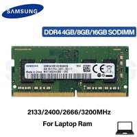 Samsung DDR4 4GB 8GB 16GB 2133mhz 2400mhz 2666mhz 3200mhz Sodimm Notebook High Performance Laptop Memory