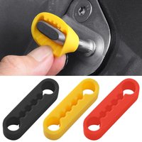Car Door Shock Absorber Pads 4Pcs Silicone Vibration Damping Pad Car Door Silencer Buffer Pad For Vehicles RV Truck Automotive