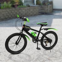 AliExpress NONE 20inch Mountain Bike with Kettle Holder, Multi-speed Transmission Height Adjustable Mountain Bicycle Durable & Sturdy