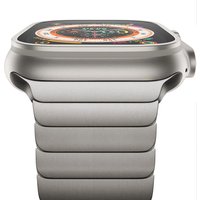Edelstahlarmband für Apple Watch Band Ultra 2 49 mm 46 mm 45 mm 44 mm 42 mm 41 mm 40 mm Gliederarmband Gürtel IWatch 10 9 8 7 6 SE