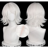 Juzo Suzuya Cosplay Wig 35cm Short Silver White Women Hair Anime Heat Resistant Synthetic Wigs