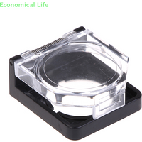 Black 22mm Clear Plastic Push Button Switch Guard Protector