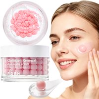 PDRN Pink Collagen Renewal Capsule Cream Anti-Aging Locking Moisture Repairs Damaged Skin Barrier Fine Lines Facial Skin Care