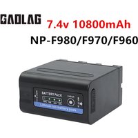 10800mAh NP-F980 NP-F970 NPF960 NP F970 Battery For Sony PLM-100 CCD-TRV35 MVC-FD91 MC1500C