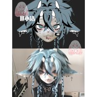 Yis cosplay Custom Handmade Fursuit HeadFurry head Kigurumi Kemono Head Cosplay Kemono Fursuit Headsets Beast Customized