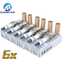 6PCS YR7MPP33 Spark Plugs For 2006-2014 Mercedes Benz C230 C250 C300 CL550 E350 GLK350 ML450 CLASS W221 W211 W203 R230 X204 219