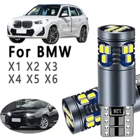 2Pcs T10 LED Bulbs Parking Clearance Lamp For BMW X1 E84 F48 X2 F39 X3 E83 F25 X4 F26 X5 E53 E70 X6 E71 Car Interior Lights