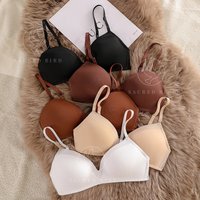 3D Cupped Breathable Sports Bra with Wire-Free Adjusting Mesh Back Design Women Bras Underwear
