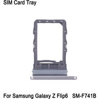 Single SIM Card Tray For Samsung Galaxy Z Flip6 SM-F741B Phone Replacement Part