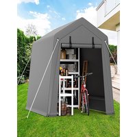 AliExpress HiMISS Motorcycle Storage Sheds, Portable Shed with Rolled up Zipper Door, Waterproof, Storage Tent Heavy Duty for Motorcycle,Bike Too