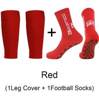 AliExpress OLOEYER 2 Pairs Set Non Slip Football Socks and Knee Pads Calf Sleeves Men Women Breathable Running Soccer Cycling Sports Socks