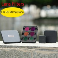 Sunnylife for Osmo Nano 1/4 Black Mist Soft ND64/PL ND32PL ND8 CPL UV Lens Filters Protective Lenses Sports Camera Accessories