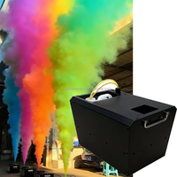 Electric Daytime 15m Effect Height Smoking New Color Smoke Jet Cannon Machine for Gender Reveal Decoration Happy New Year Party