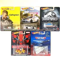 Original Hotwheels Premium 1/64 Retro Entertainment Cyber Punk Posche 911 Turbo Toys Hot Wheels Metal Diecast Car Models DMC55