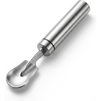 Stainless Steel Orange Peeler, Citrus Fruit Opener Tool for Lemon Grapefruit Kitchen Use