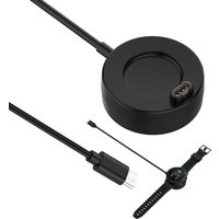 Type-C Charger Dock for Garmin Vivoactive 3 4 4S Charging Cable/ Fenix 7S 7X 7 6X 6S 6 5X 5S 5/ Forerunner 945 935 245 645
