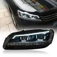 Car Styling HeadLamp for Passat B7 LED Headlight Projector Lens 2011-2015 Passat US Version Front Drl Automotive Accessories