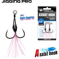 JIGGING PRO 10# 12# 14# 16# Double Assist Hook For Micro Jig Light Jigging BKK Iseama Twin Hooks