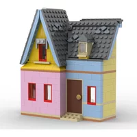 MOC House Addition Building Block Kit for 43217 Set,Modular House Architecture Model Toys Children Gifts(313 PCS)