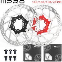 AliExpress 2PC IIIPRO Bicycle Floating Rotor 140MM 160MM 180MM Bike Brake Disc Wear-resistant Bicycle Disc Brake Rotor Road MTB Rotors 203