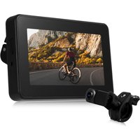 Handlebar Bike Mirror, 1080P Rechargeable Bicycle Rear View Camera with 4.3'' Monitor Night Vision 150° Wide Angle View