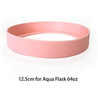 11.5/12/12.5cm Silicone Boot for Water Bottle Anti-slip Anti-fall Kettle Base Heat Insulation Multiple Sizes