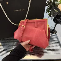 Unique Fashionable Leather Diaper Bag For Women Elegant Minimalist Designer Vintage Large Capacity Stylish Crossbody Bag
