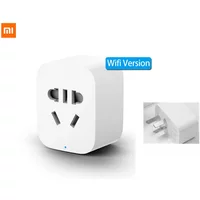 Xiaomi Mijia Smart Socket Plug Zigbee Version WiFi Wireless Remote Socket Adapter Power Timer Switch On And Off For Smart Mi APP