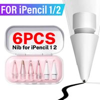 Replacement Tips For Apple Pencil 1st 2nd Pro Gen Soft Nibs Universal Pencil Tips For IPad Stylus Pen 1 Set Durable Drawing Nib