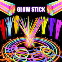 25/50/100pcs Glow Stick Atmosphere Creating Tool Glow in the Dark Concert Supplies Emergency Lighting Festival Party Decor XJM