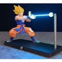 Oferta Specjalna Bandai Dragon Ball Anime Figurka Sun WuKong Nikolatoy Kamehameha Magnetyczna Lampka Nocna Ozdoba Mol Lalka Dekoracja na Biurko