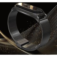 Smart Watch Strap For Xiaomi Mi Band 6 5 4 3 Watchbands Gold Sliver For Miband 6 5 4 Stainless Steel Sport Smartwatch Correas