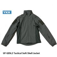 HMW UF FZ GEN.2 Tactical Soft Shell Jacket, Delta Tactical Camouflage Jacket Training Jacket