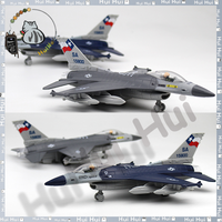 F16 Fighter Jet Alloy Diecast Model Military Aviation Aircraft Display Stand Desktop Decor Ornament Gift Boxed
