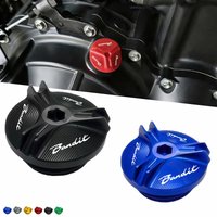 moto For SUZUKI GSF 250 600 600S 650 650S 650N 1200 1250 Bandit engine oil cap bolts fuel filler cap protection accessories