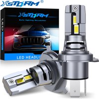 XSTORM H4 ampoules de phares LED Canbus 9003 HB2 feux de croisement 20000LM lumières de voiture Super lumineuses 24 CSP Turbo lampes à diodes LED 12V