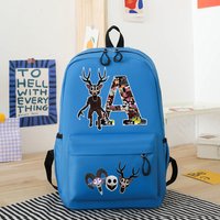Game 99 Nights in The Forest Schoolbag Cute Cartoon Backpack Student Large Capacity Fashion Bookbag Anime Stationery Case Gifts