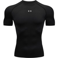 Men Sport T-shirt Quick Dry Bodybuilding Running Shirt Short Sleeve Compression Tops Gym T Shirt Fitness Male Jogging Tracksuit