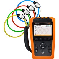 Handheld Meter Energy Logger 3 Phase Data Recorder Rogowski Coil Power Quality Analyzer