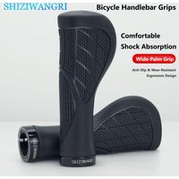 SHIZIWANGRI Bicycle Grips Bike Handlebar Covers 140mm Extended/55mm, Widen Bar End Mountain Bike Grips Handles For Bicycle