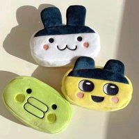 In Stock Tamagotchi Bag Pen Cute Mametchi Kuchipatchi Large Capacity Storage Bag For Makeup Stationery Cute Anime Periphery Gift