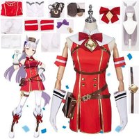 Anime Uma Musume Pretty Derby Gold Ship Cosplay Costume Sexy Dress Uniform Ear Tail Full Set Halloween Carnival Party Outfit Wig