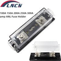 ANL Car Audio Fuse Power Fuse Holder 100A/150A/200A/250A/300A Inline Fuse 0/2/4/8 Gauge AWG Bolt-on Fuse