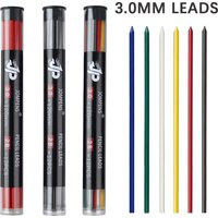 12Pcs/Box 3.0mm Mechanical Pencil Lead Core Round Tube 12 Colors mixed Lead Sketching Painting Writing School Office Stationery