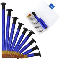 Car dent repair leveling pen adjustable length repair knocking pen bump shaping sheet metal dent repair tool